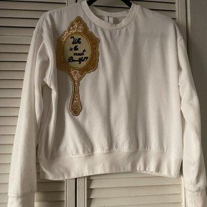Applique Snow White Sweatshirt